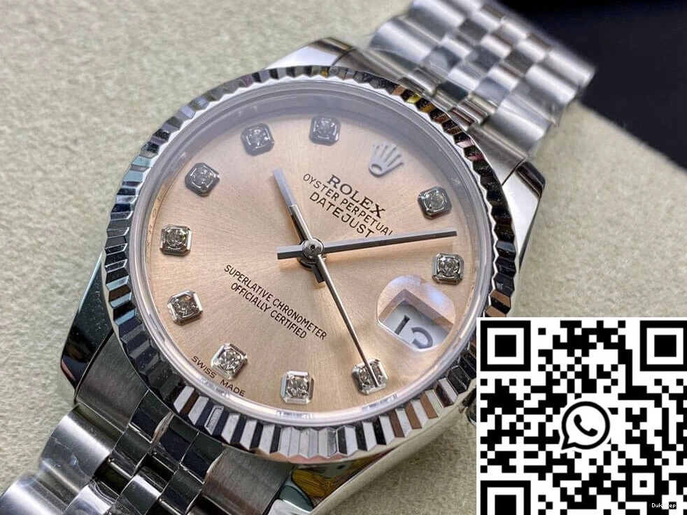 EW Diamond-set Rolex 31MM Datejust Dial Factory 0102